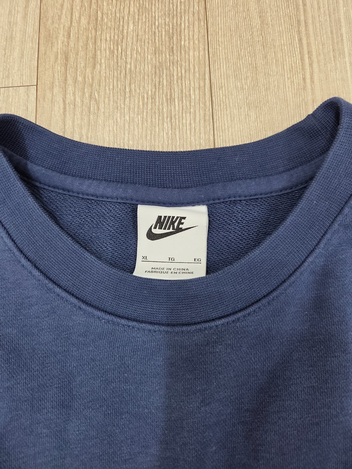 (새상품)나이키 nsw 맨투맨 네이비 XL, 105 bv2667-410 상품이미지2