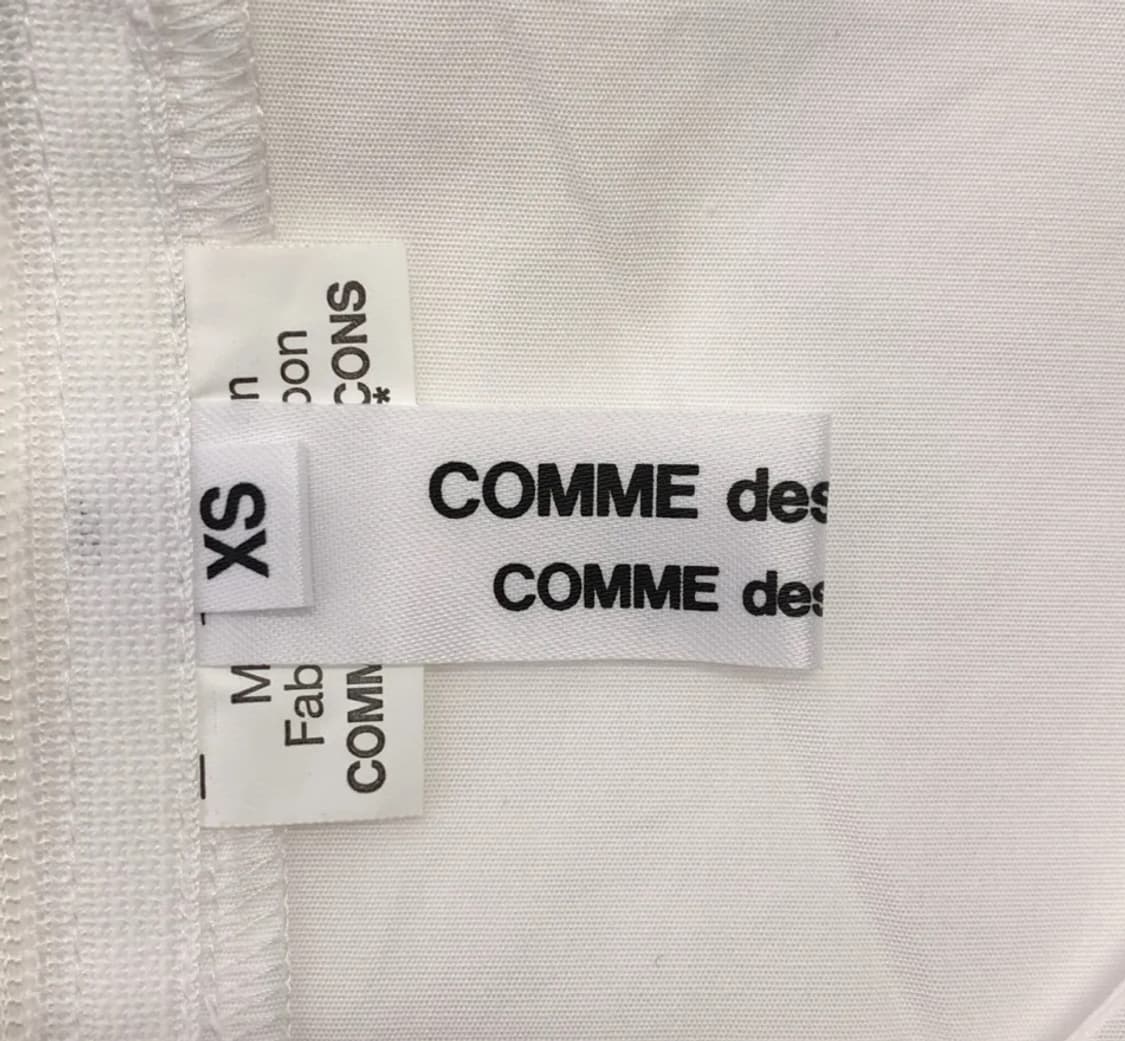 꼼데가르송 슬리브리스 블라우스  상품이미지4