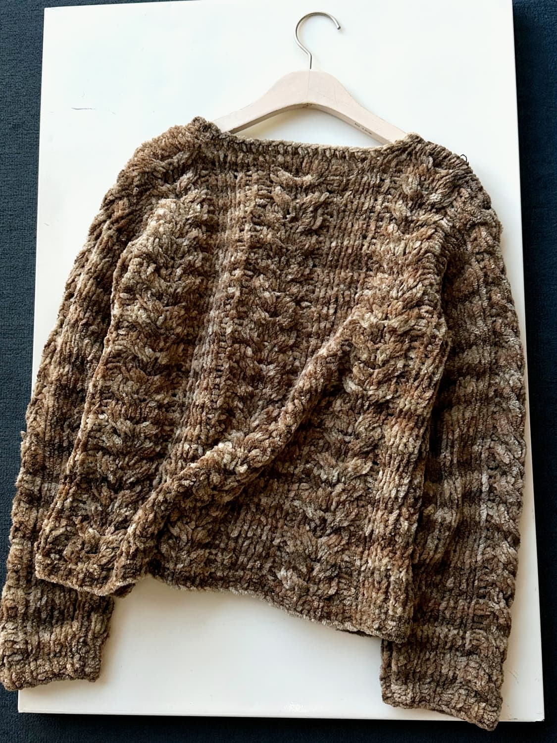 Low gauge loose woven knit P/O 상품이미지5