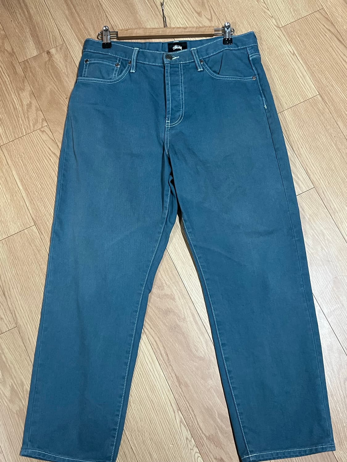 스투시 팬츠(청록컬러) 상품이미지1