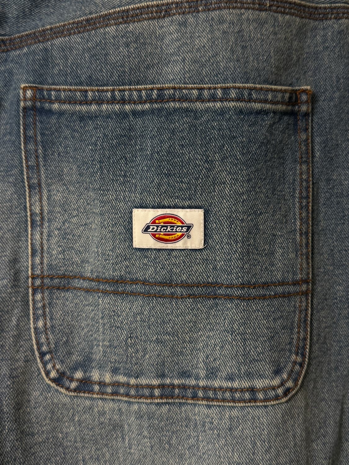 (새상품급) 디키즈 - 워시드 와이드 데님 팬츠 상품이미지3