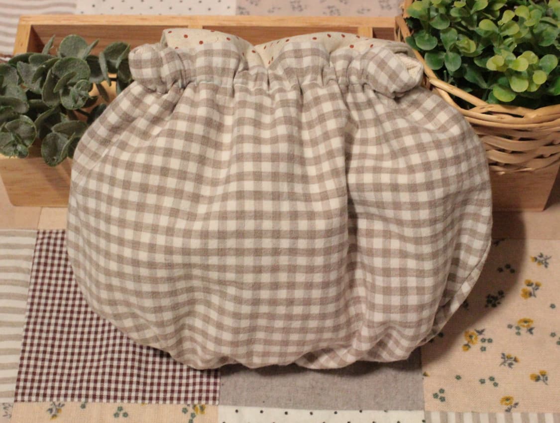 핸드메이드 도트 밴딩 파우치 상품이미지6