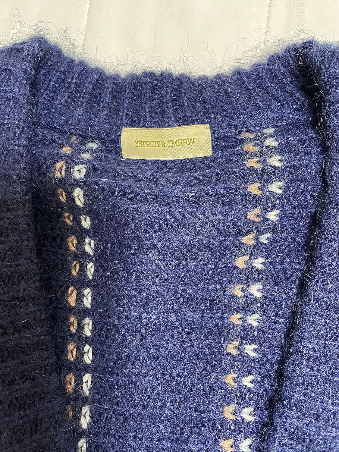 예스터데이스 투말로우 모헤어가디건 상품이미지4