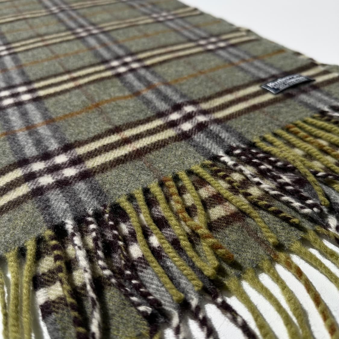 버버리 램스울 체크 머플러 목도리 상품이미지4