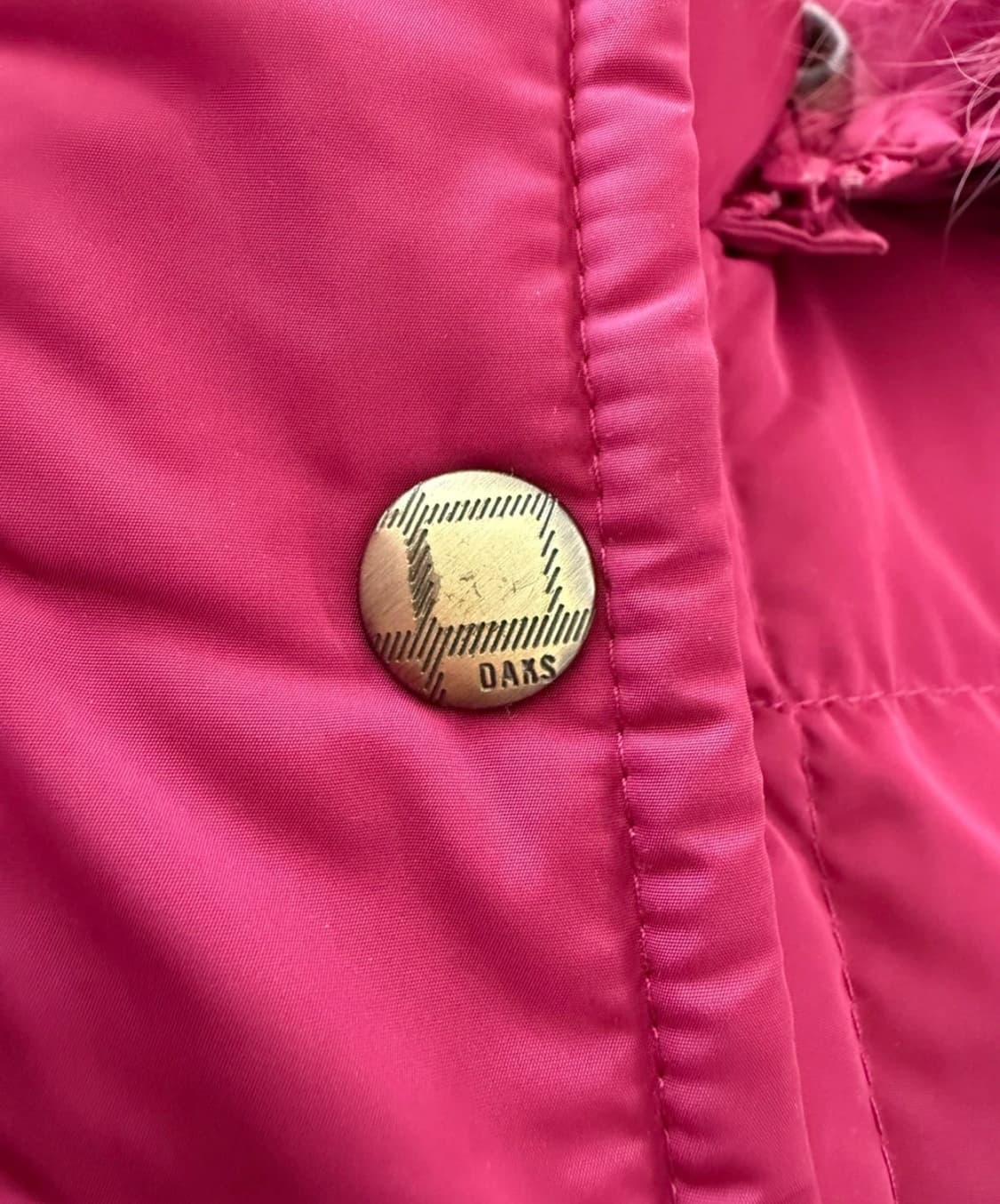 닥스 키즈 여아 핑크 오리털 패딩 150 상품이미지8