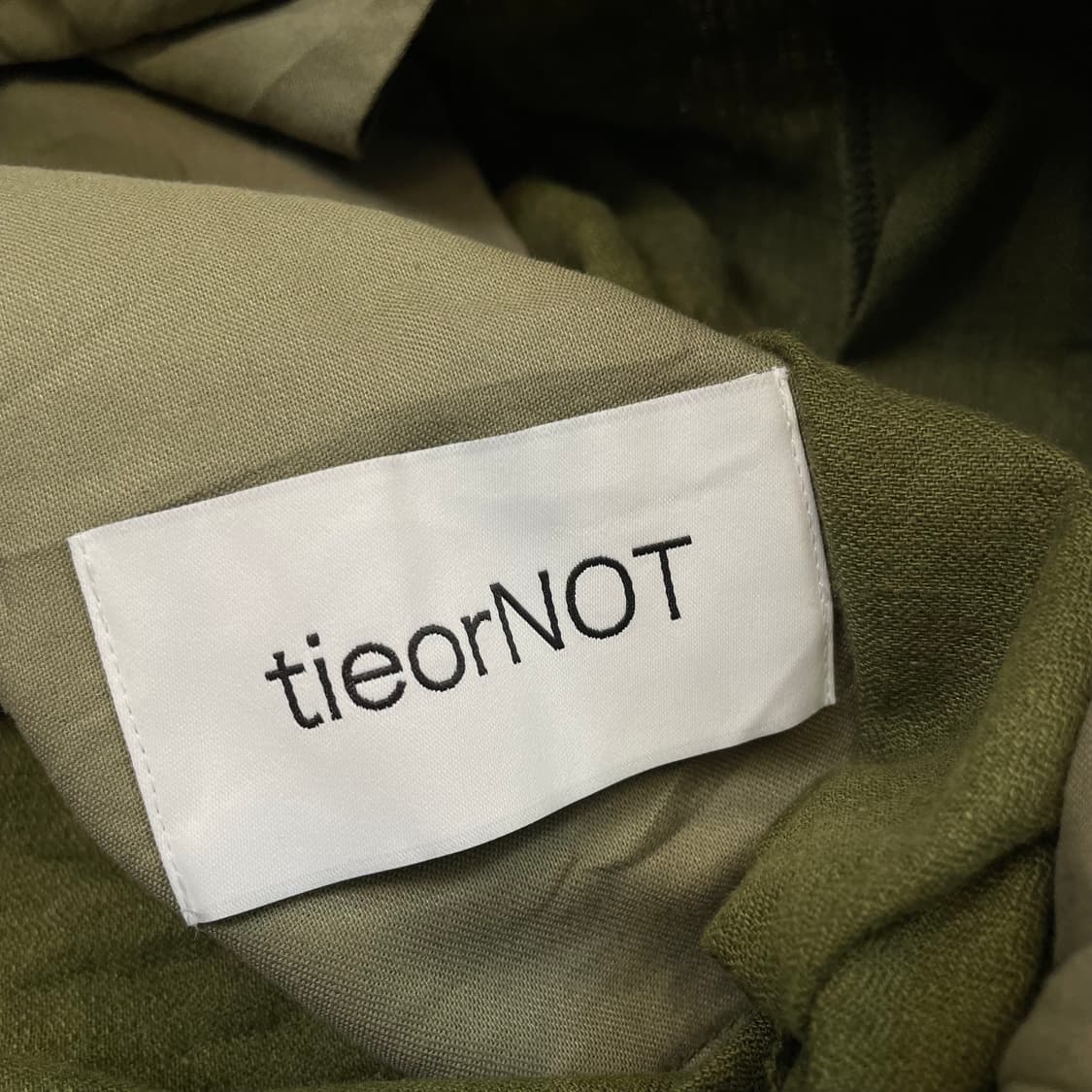 tieorNOT japan 투턱 루즈테이퍼드 벨트 팬츠 3 상품이미지3