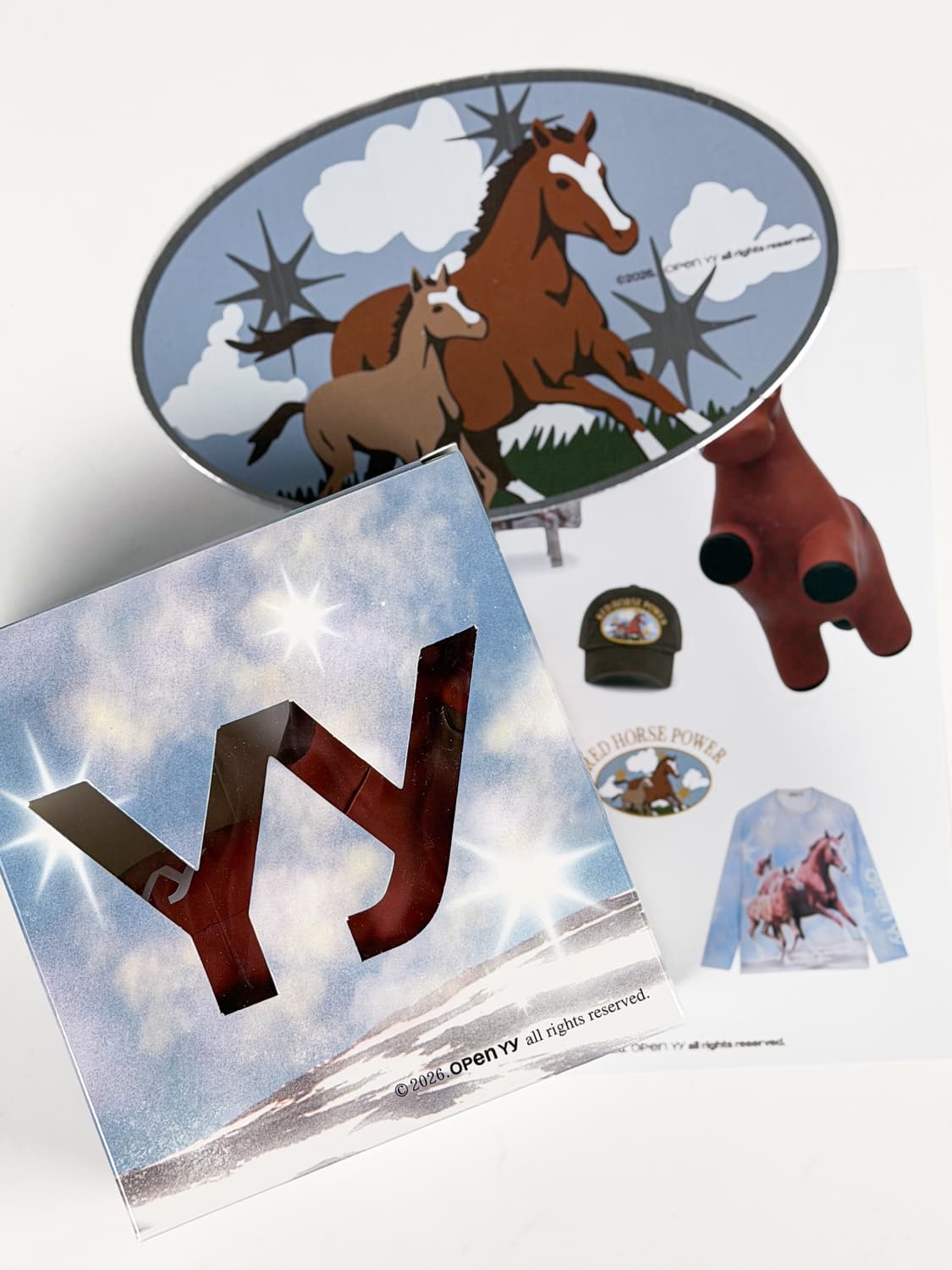 오픈와이와이 스트레스 볼 적토마 키링 상품이미지1