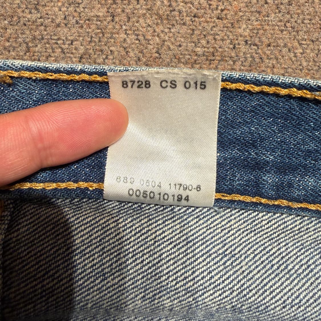 리바이스 00s 501 데님 팬츠 32 상품이미지3