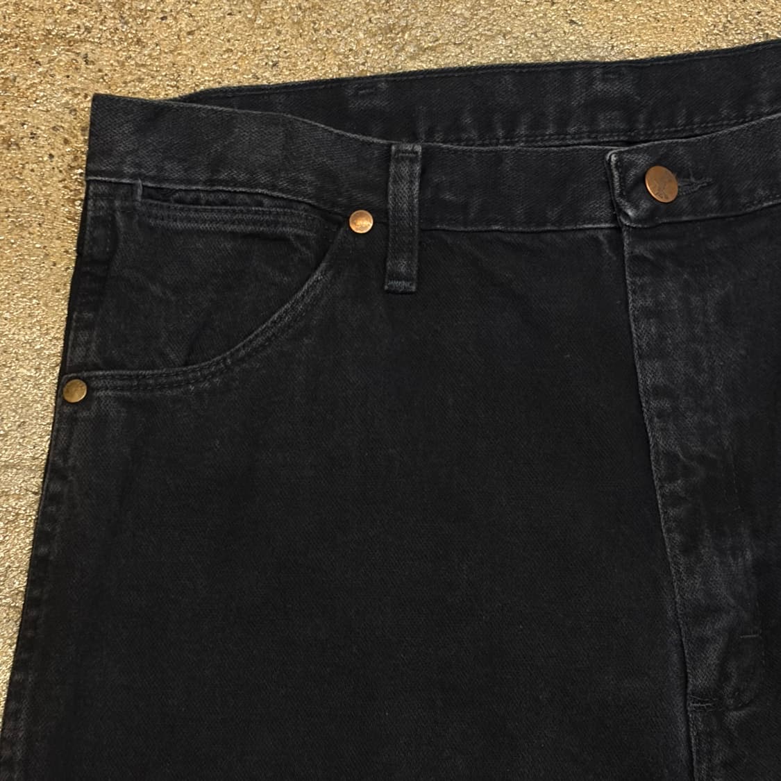 00s 미국 빈티지 랭글러 블랙진 청바지 상품이미지3