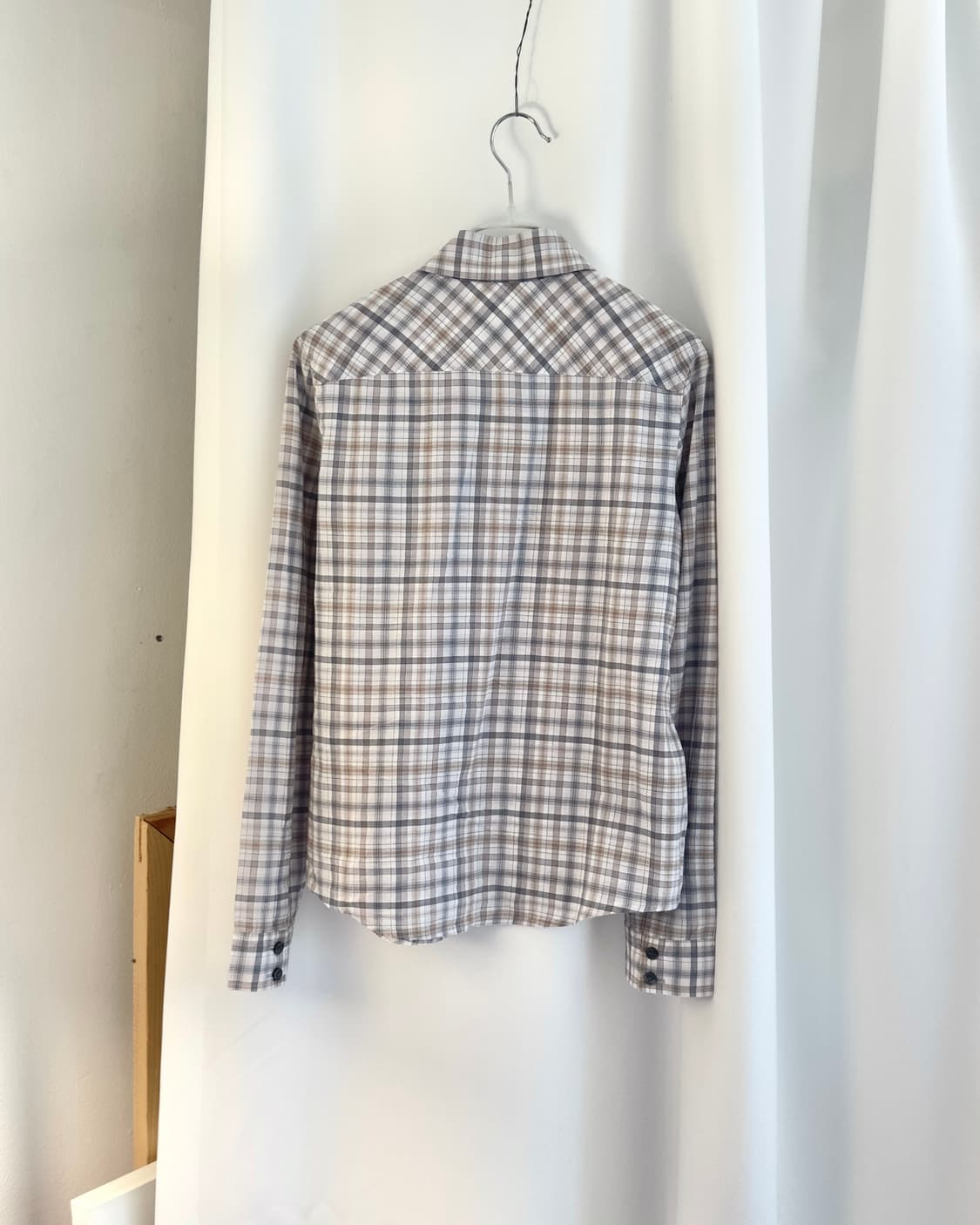 [MICHEL KLEIN] check cotton shirts 상품이미지4