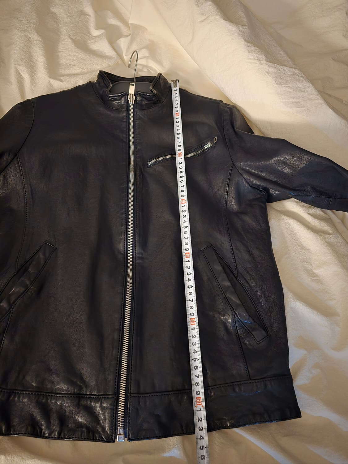 지오 송지오 양가죽 자켓 100사이즈입니다. 상품이미지9