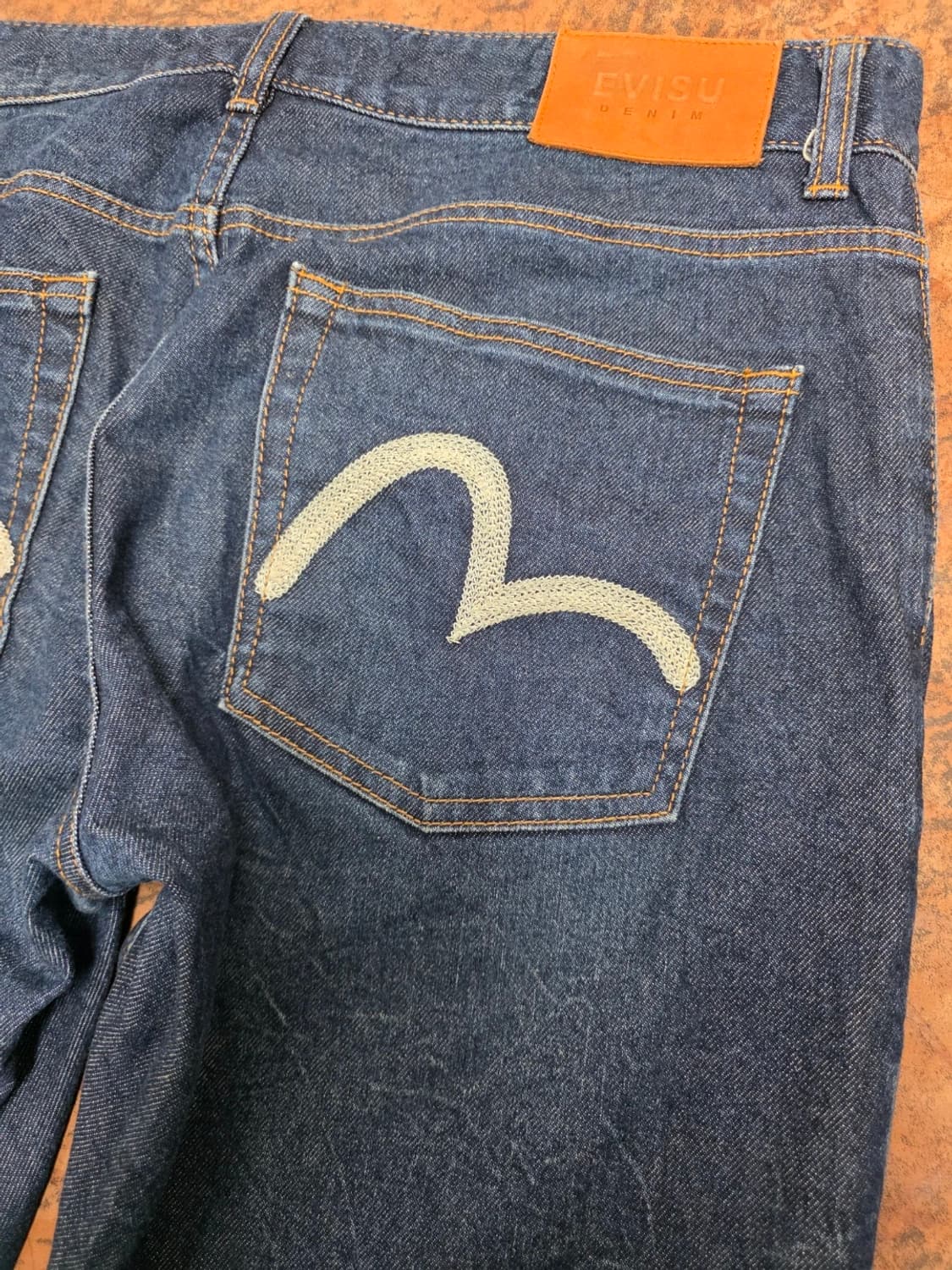 에비수 슬림 스트레이트핏 데님 팬츠 청바지 32 상품이미지2