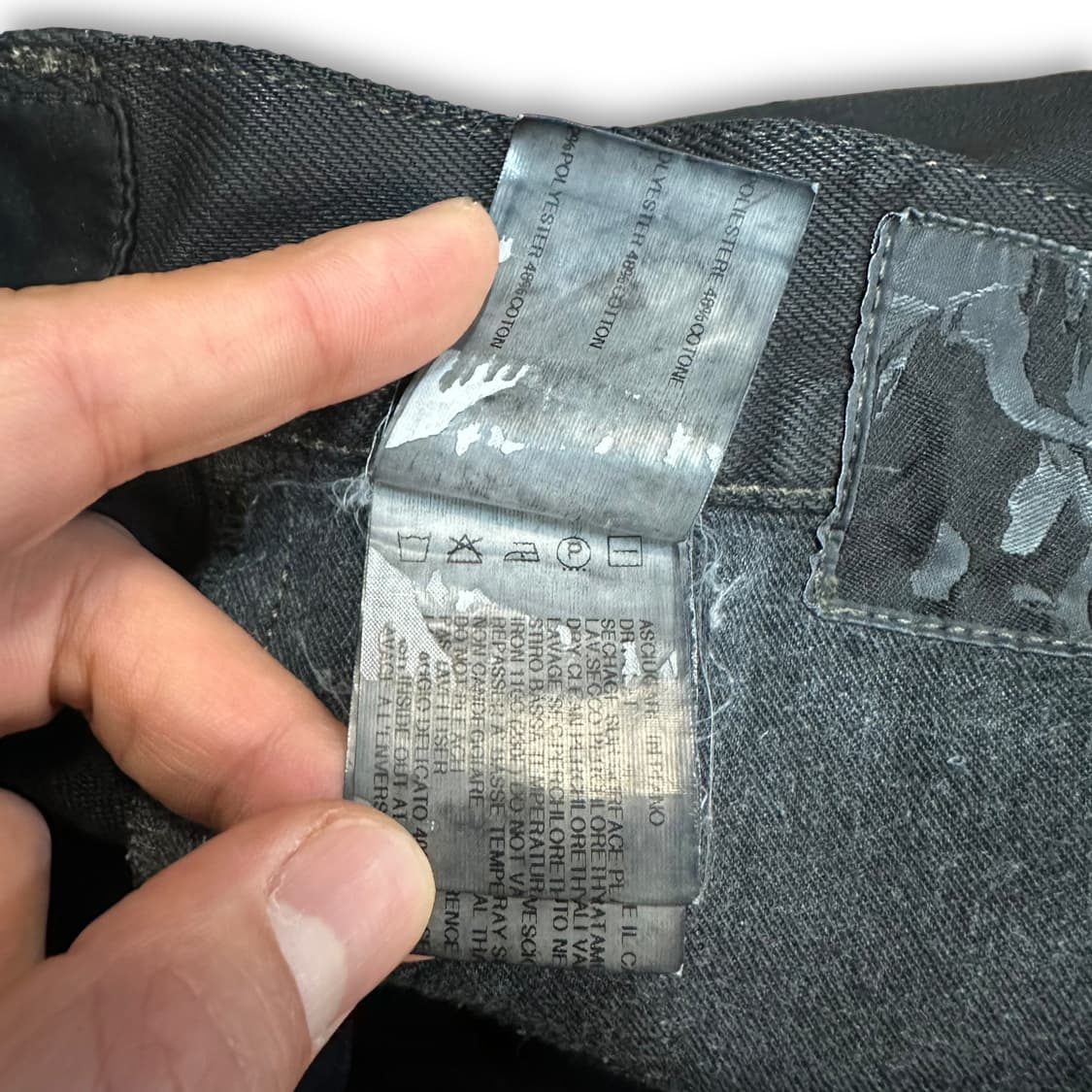 릭오웬스 다크쉐도우 코팅진 상품이미지8