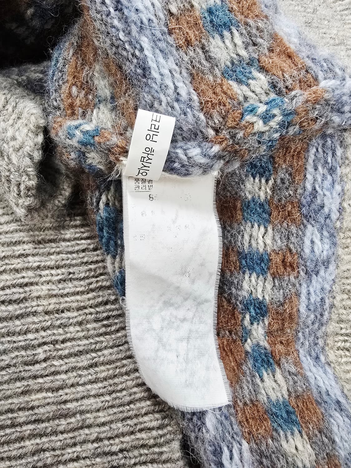 thursdayisland 패턴 롱 가디건 상품이미지10