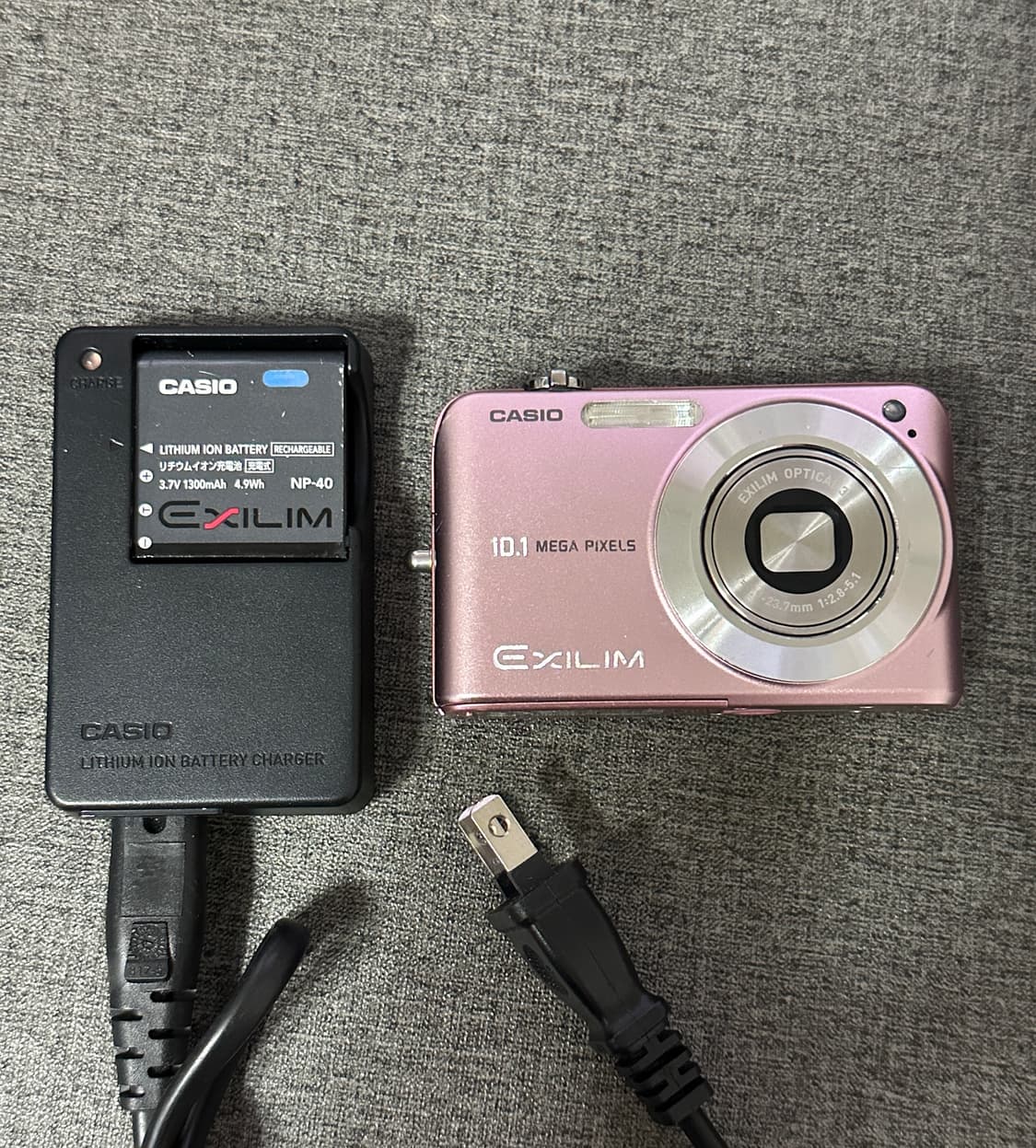 르세라핌 은채 디카🌸카시오 엑슬림 EX-Z1050 핑크 + 정품충전기 상품이미지10