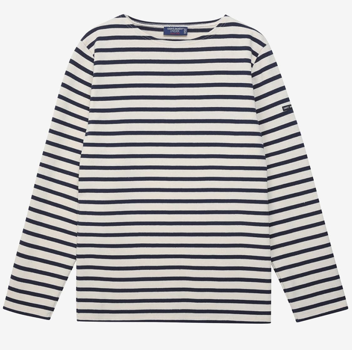 세인트제임스 스트라이프 엘보우 패치 블루 M 상품이미지1