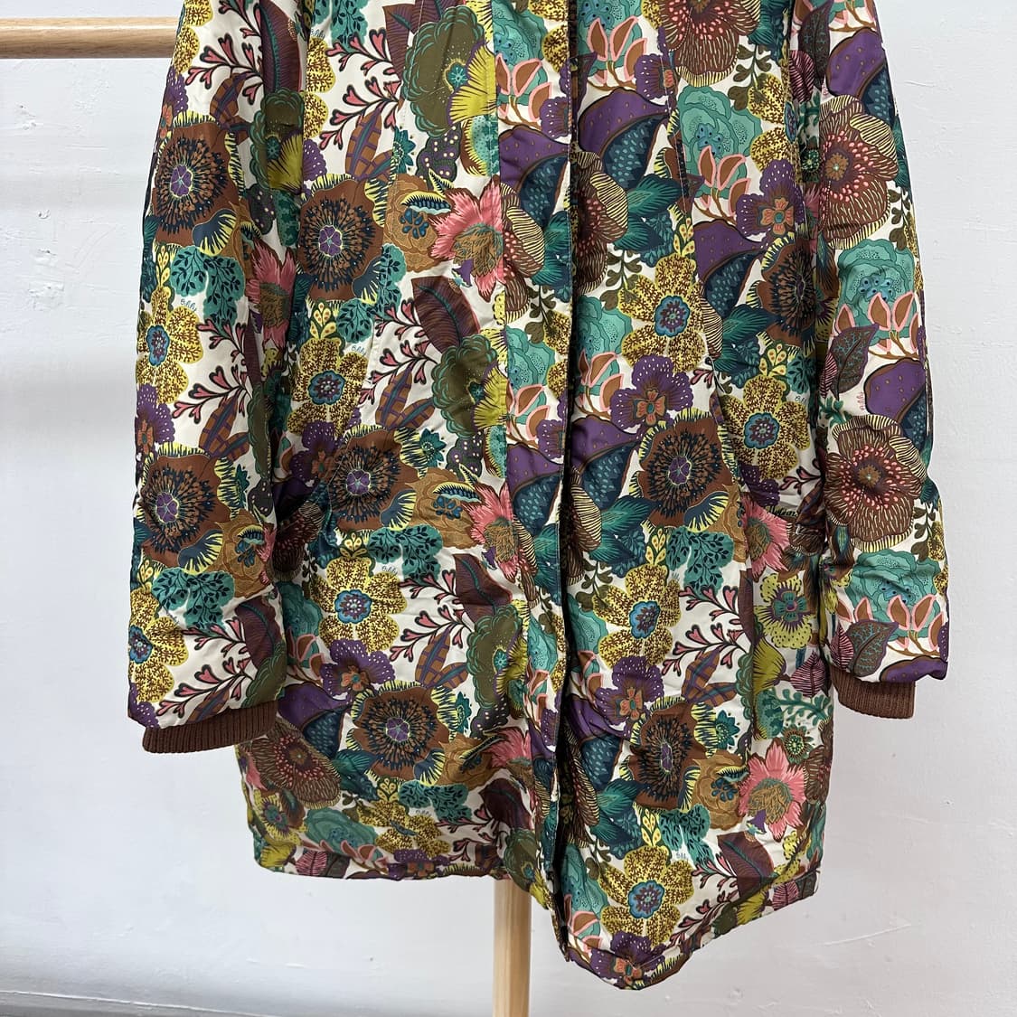 oilily 오일릴리 패턴 덕다운 패딩 점퍼 (토끼털) 정품 J25 상품이미지3