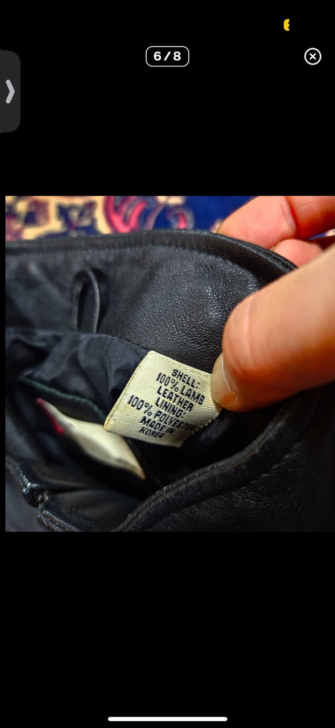 리바이스(Levis) 00's 램스킨 양가죽 빈티지 라이더자켓 상품이미지6