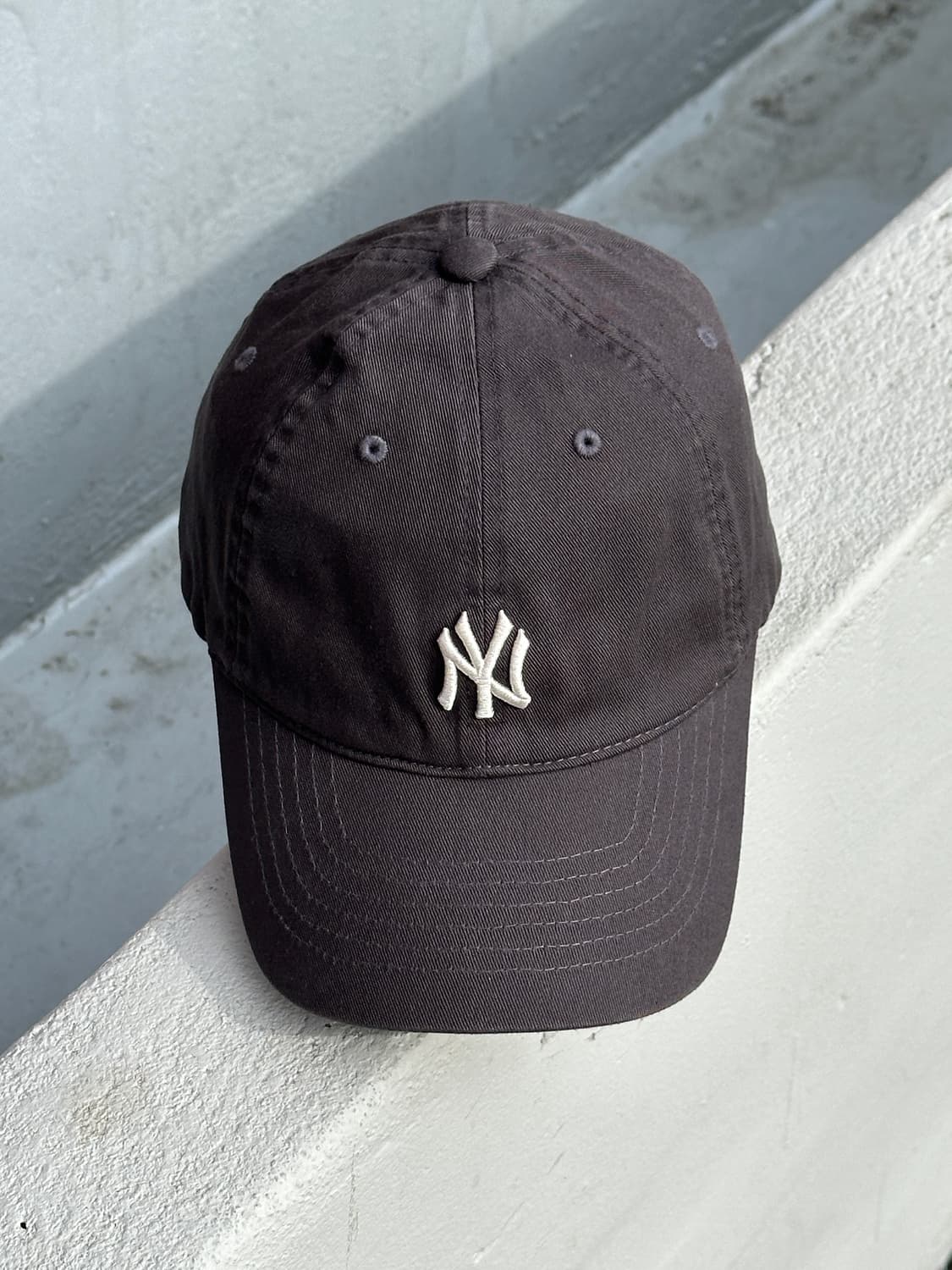 [F] MLB 엠엘비 뉴욕양키스 차콜그레이 볼캡 모자 상품이미지1