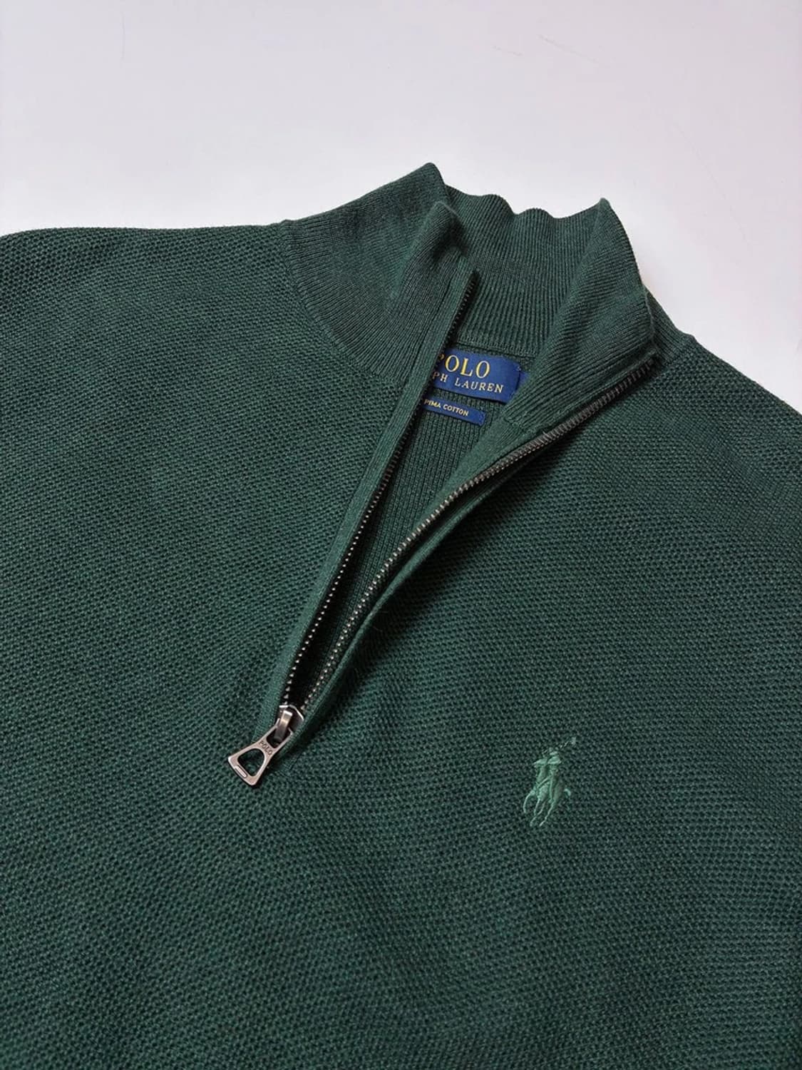 폴로 랄프로렌 피마코튼 하프집 니트 PN8775 상품이미지3