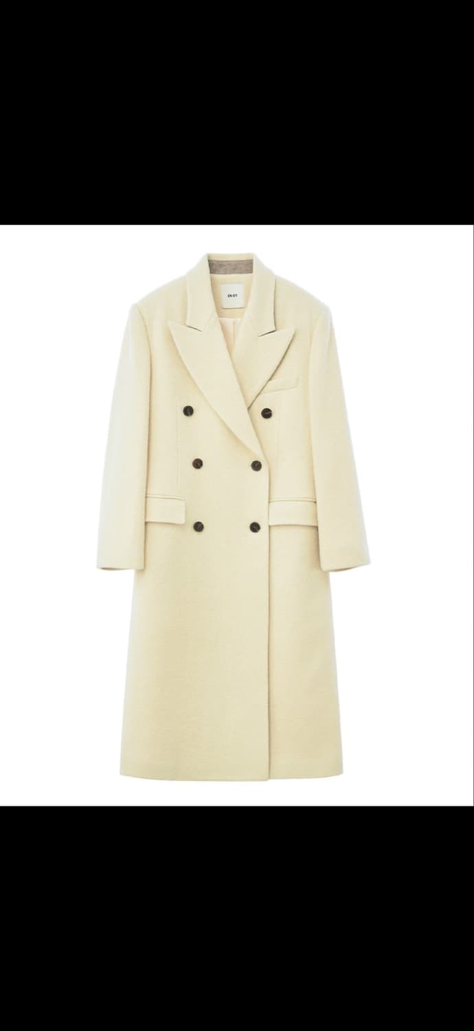 엔오르 더블브레스트 테일러 코트 YELLOW 상품이미지1