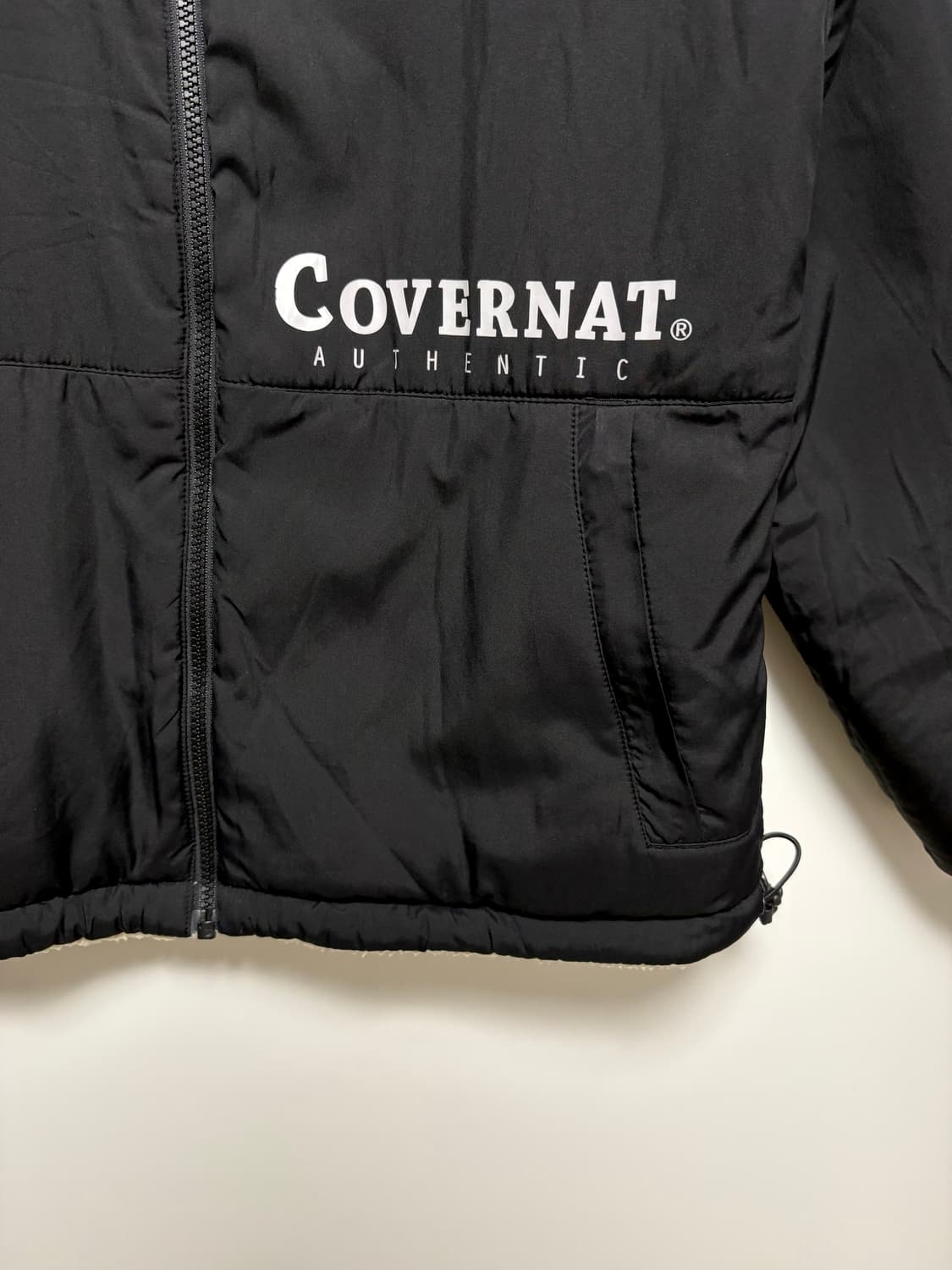 커버낫 리버시블 양면 플리스 자켓 상품이미지5