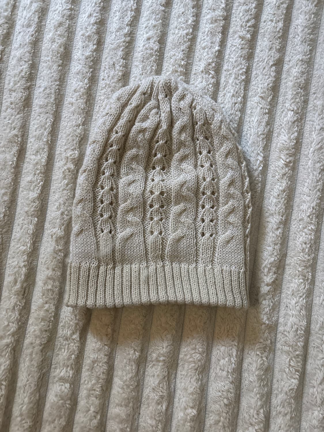 vintage 뜨개 비니 상품이미지1