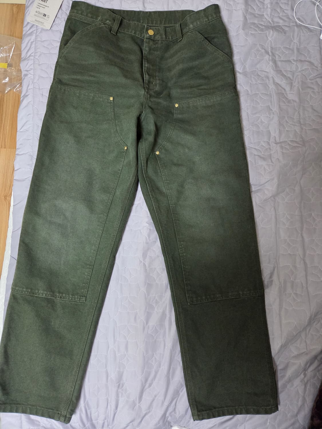 칼하트윕 더블니 올리브 32 상품이미지2