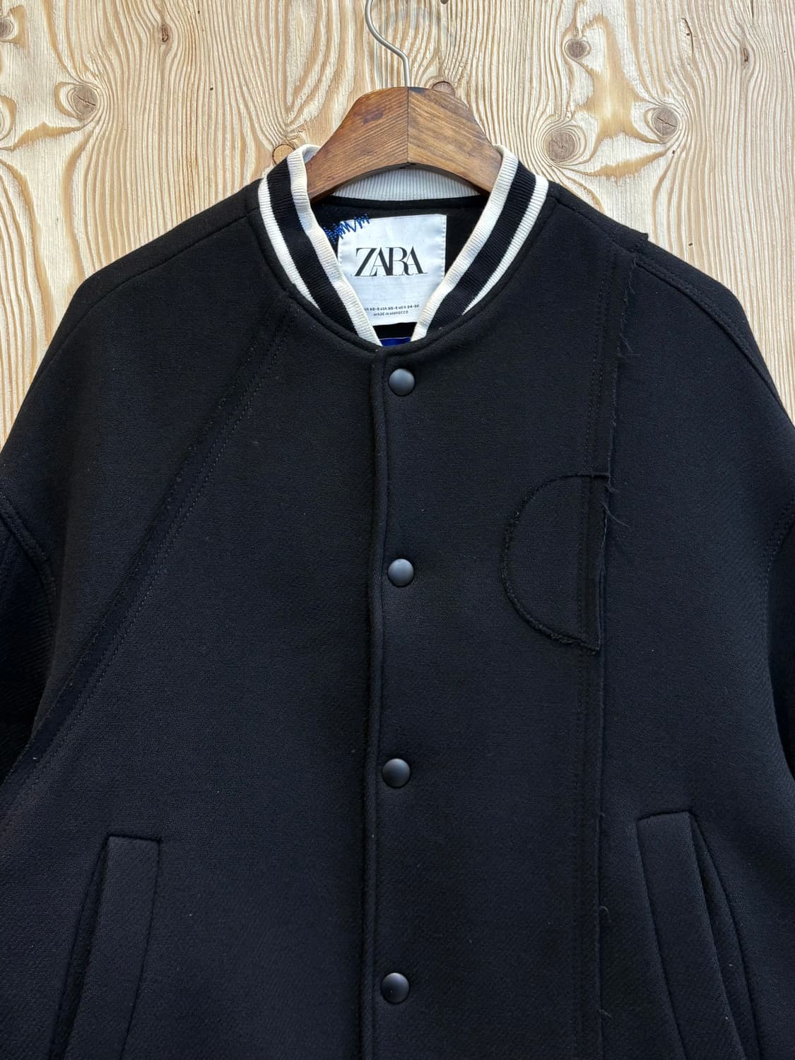 자라x아더에러 울 블렌드 봄버 자켓 상품이미지2