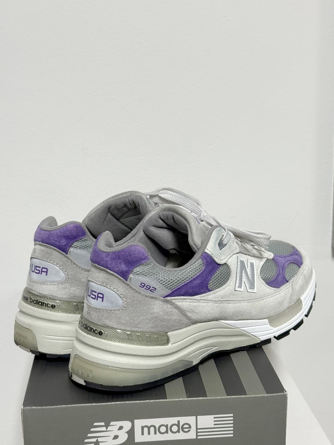 [275] 뉴발란스 M992 그레이 퍼플 상품이미지9