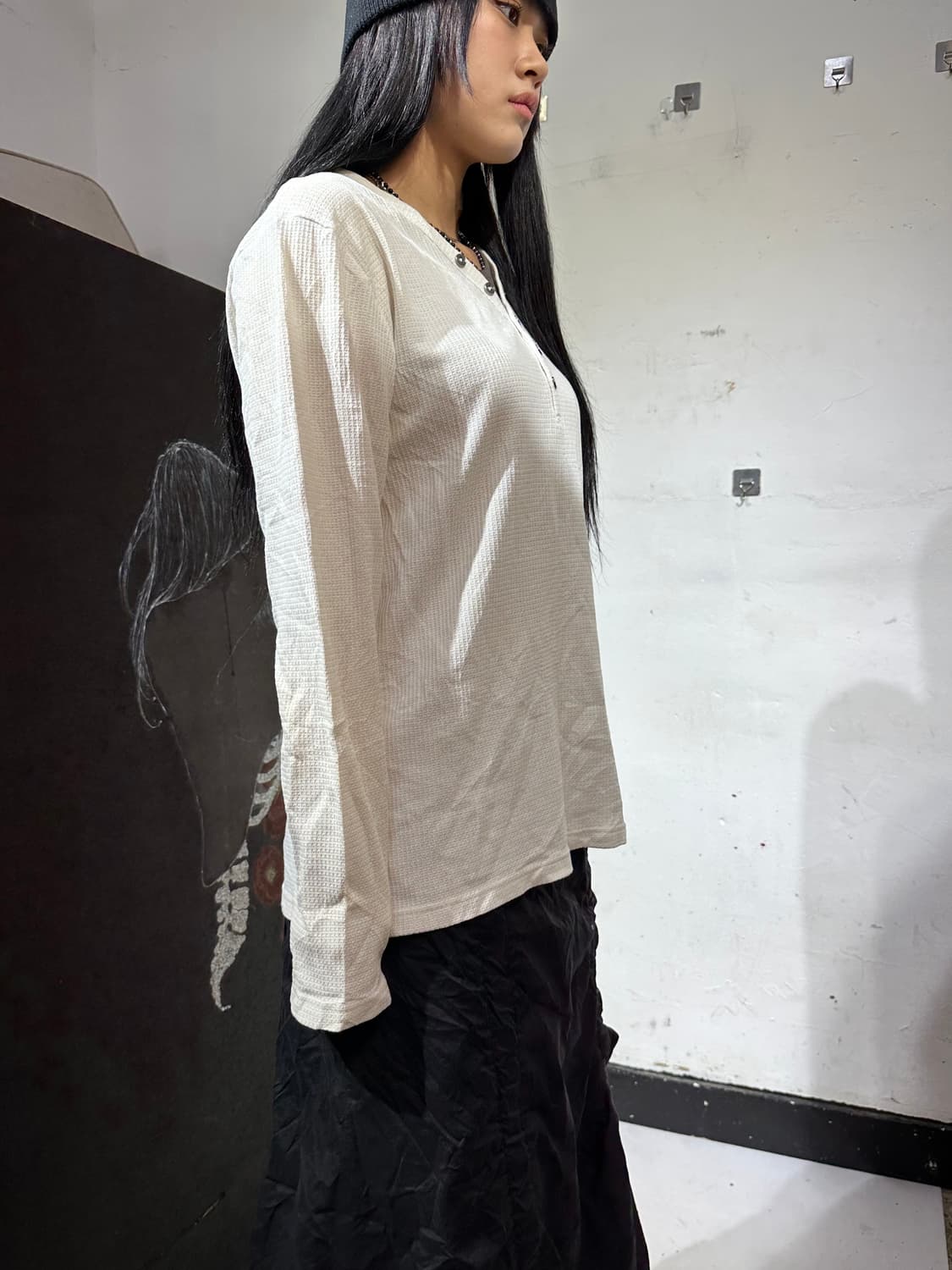 Jpn 일본빈티지 레이어드 롱 슬리브 L 상품이미지4