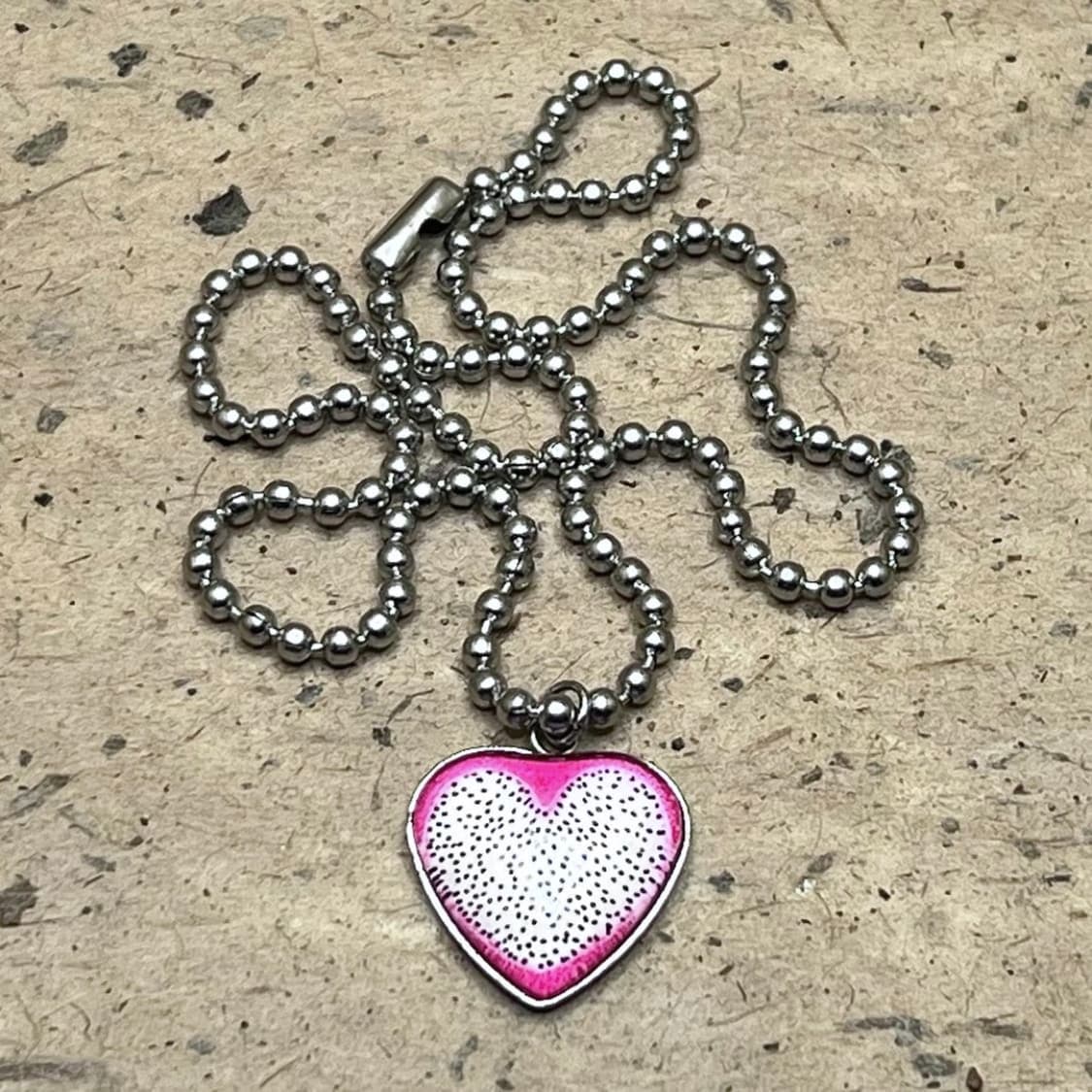 하트 용과 목걸이 상품이미지2