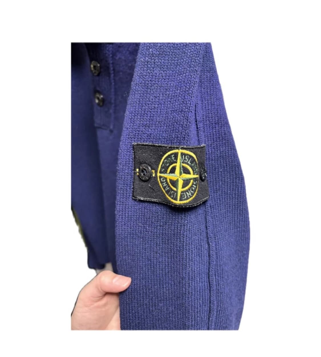 스톤아일랜드 와펜 하프집업 니트 m 상품이미지5