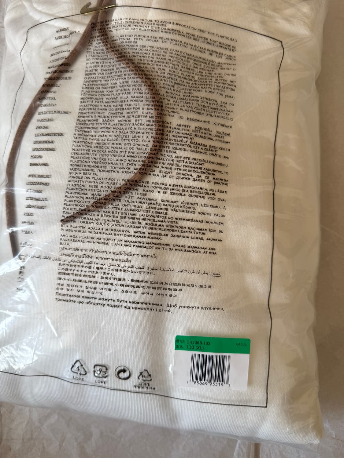 나이키 자크뮈스 NRG 플리스 후드 XL 상품이미지2