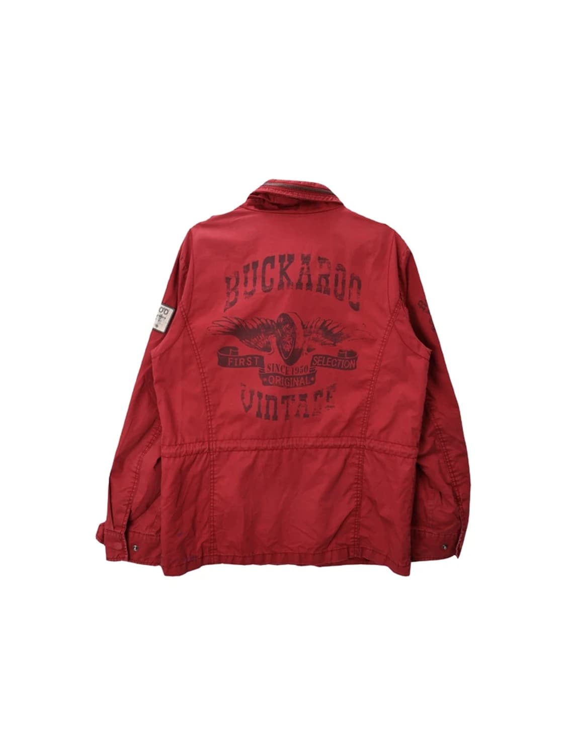 버커루 빈티지 백로고 레드 필드 자켓 상품이미지7