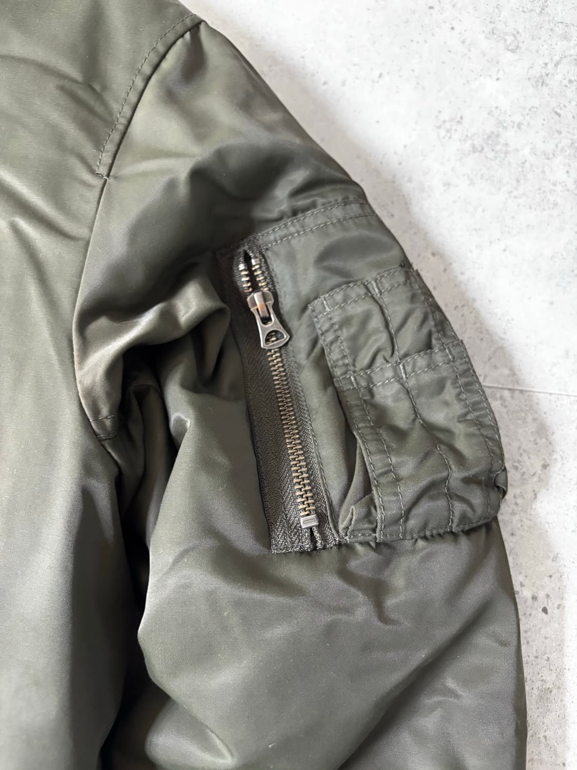 유니클로 항공점퍼 블루종 점퍼 카키 상품이미지4