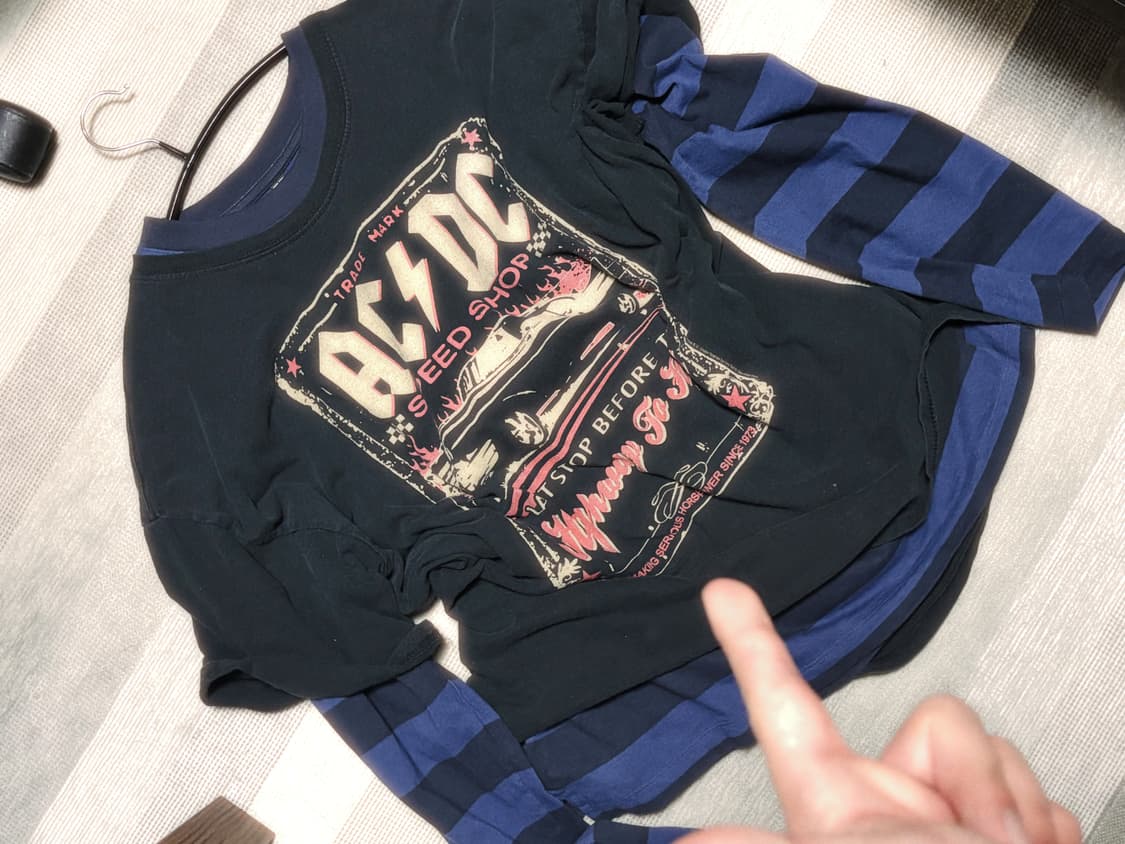 ACDC 밴드티 상품이미지1