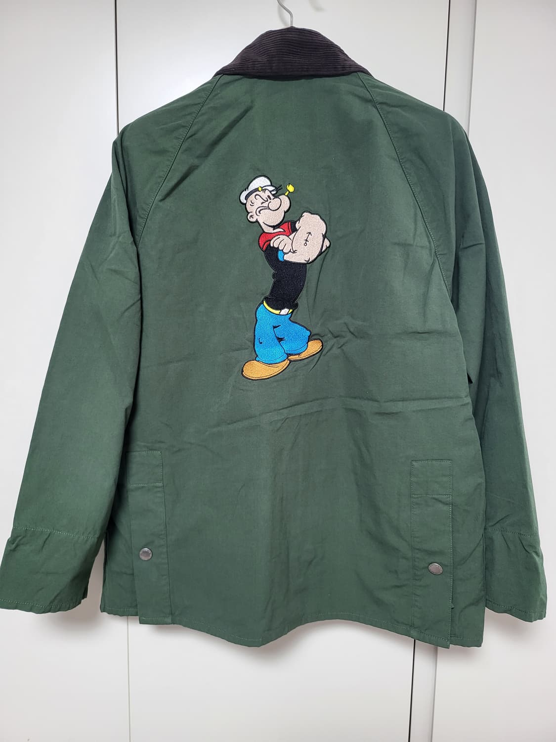 바버 x 노아 뽀빠이 비데일 논왁스 자켓(M사이즈) 새상품 상품이미지2