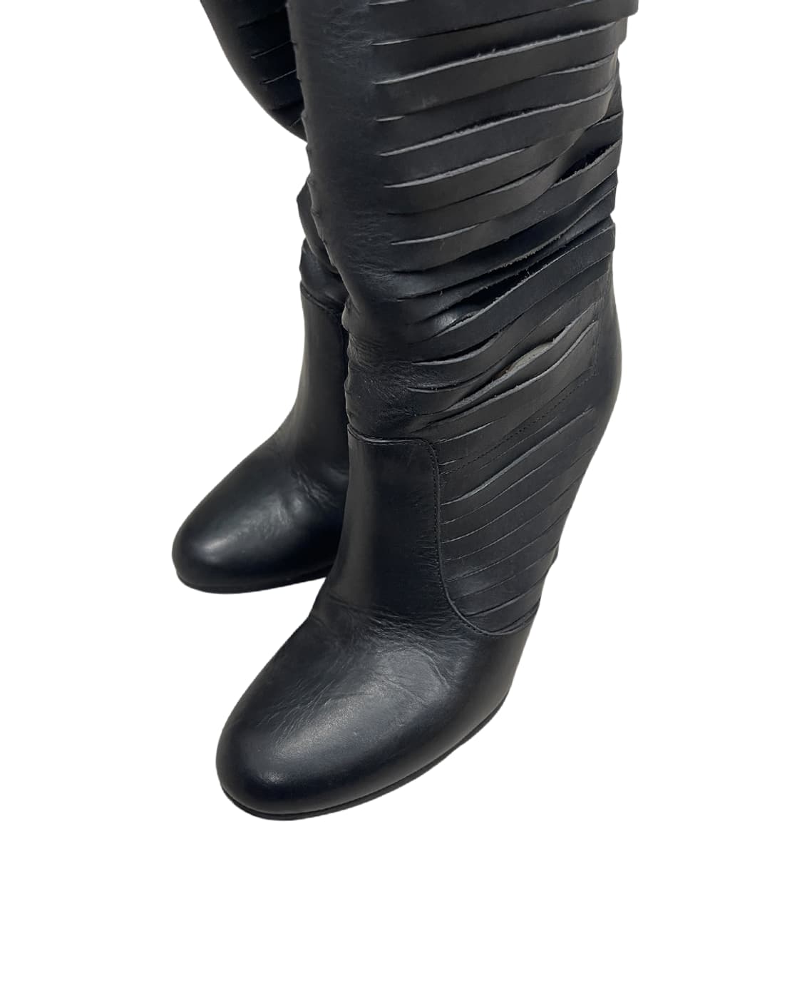 마틴 마르지엘라 08SS 슬래시 레더 롱부츠 상품이미지5