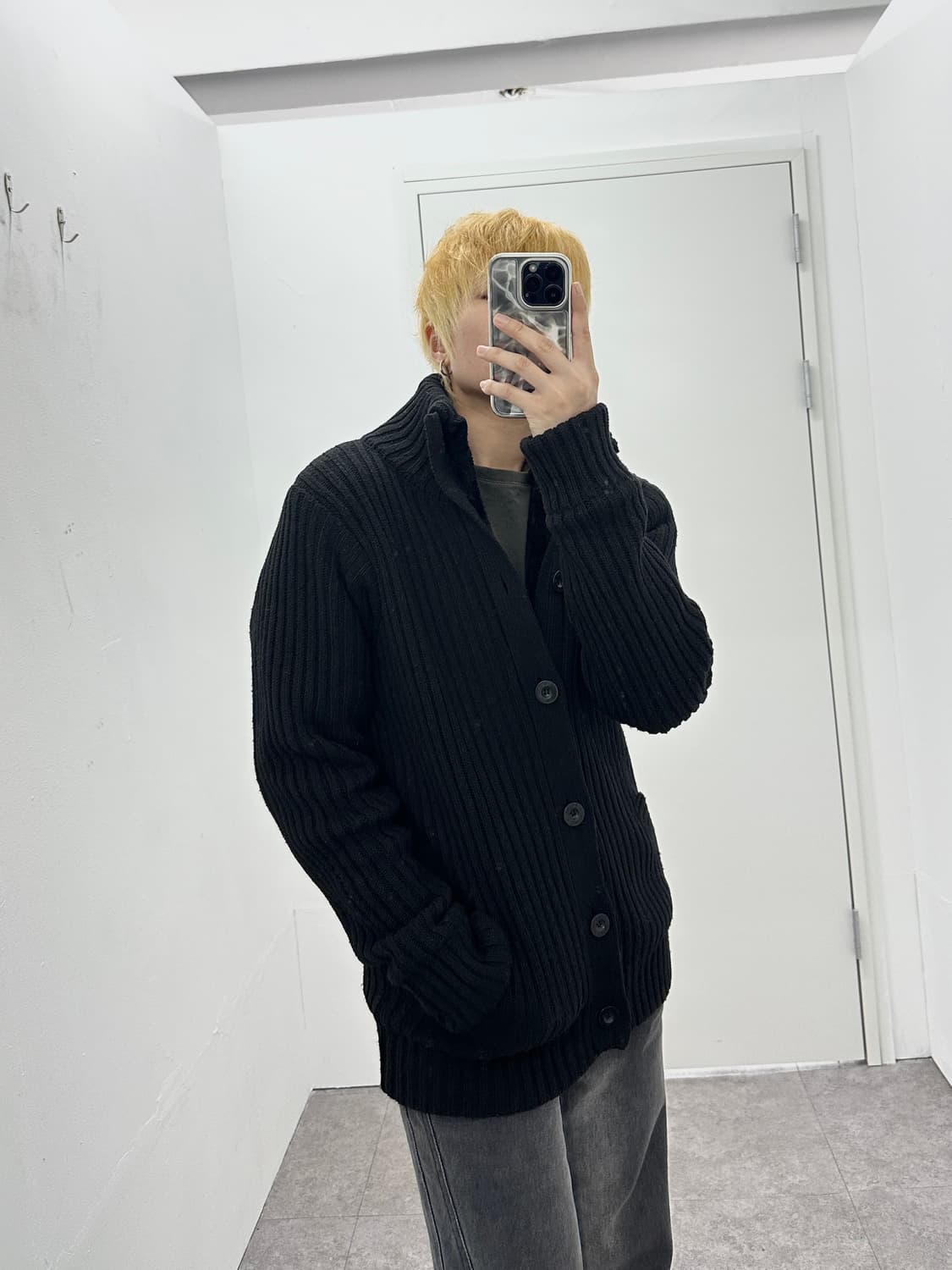 Rare vintage knit fur jacket 상품이미지9