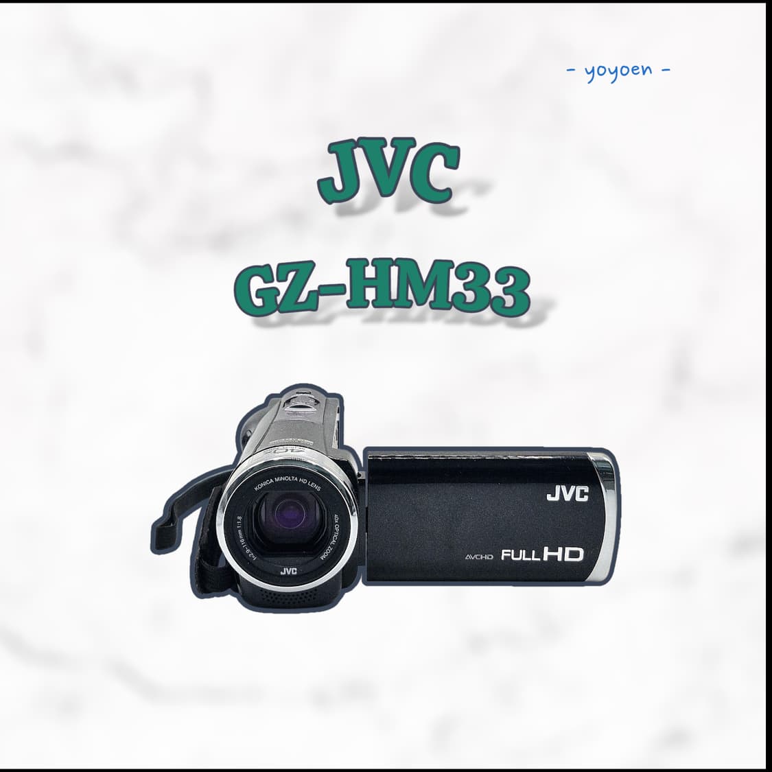 JVC GZ-HM33 빈티지캠코더[ 꾸미기0/a급] 상품이미지1