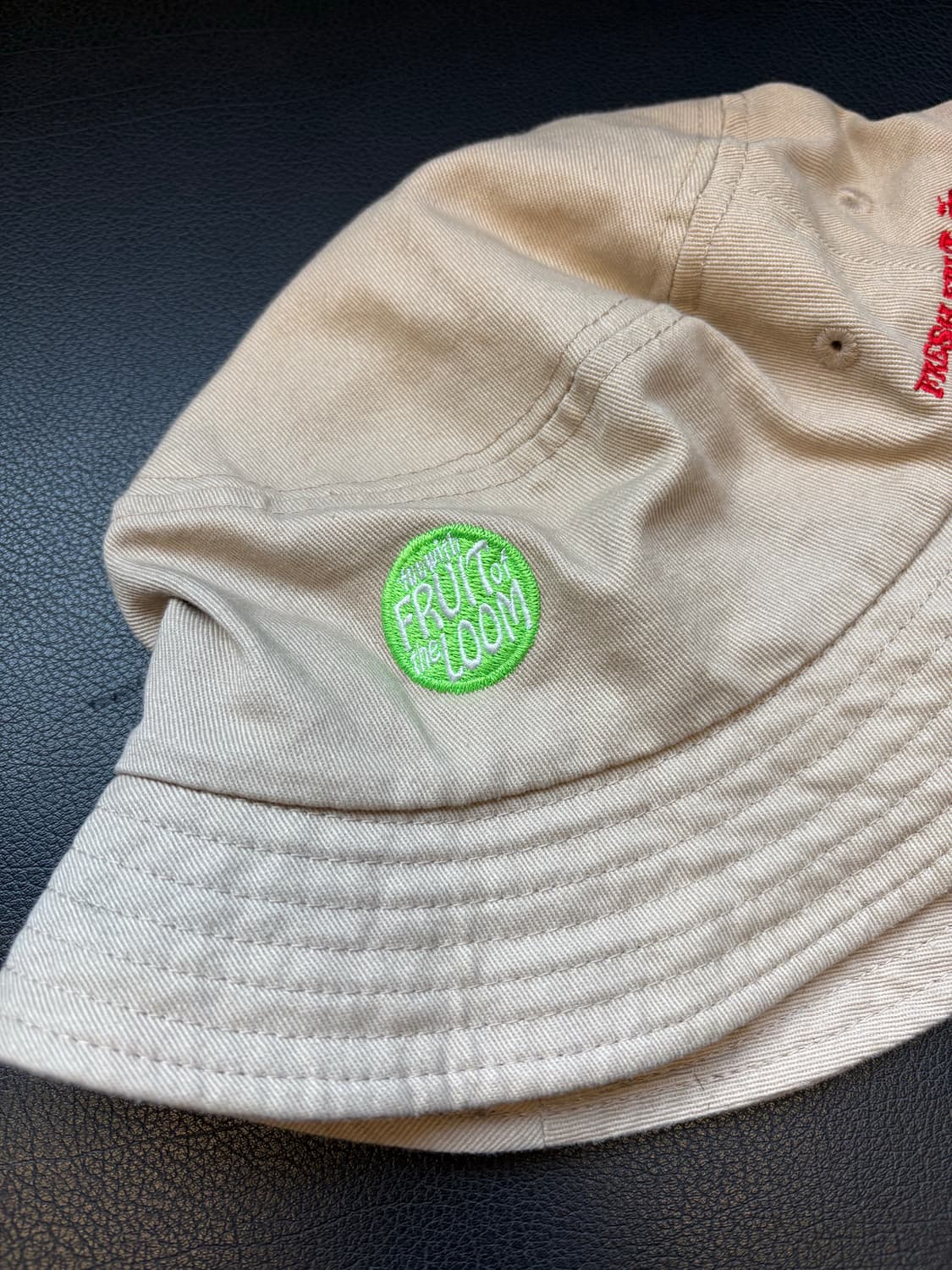 프룻오브더룸 자수 버킷햇 상품이미지2