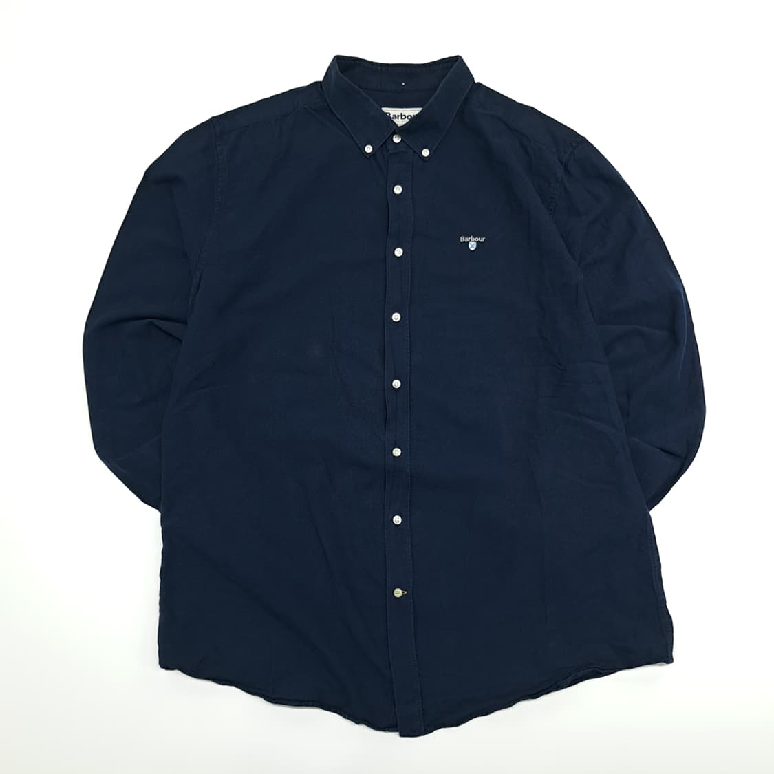 CN795 XL 바버 클래식 블랙 테일러드핏 긴팔 셔츠 남방 상품이미지1