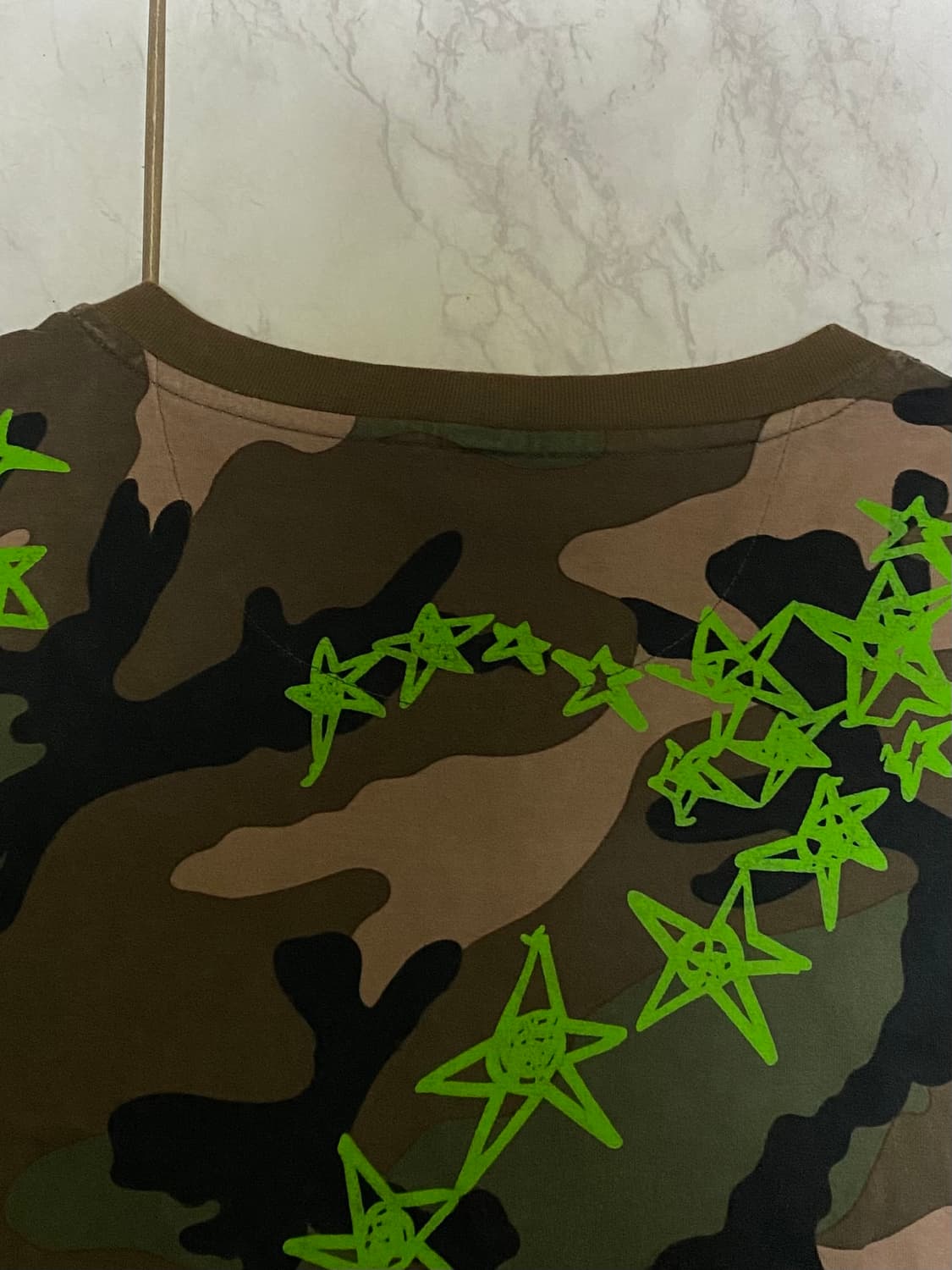 발렌티노 카모 반팔 티셔츠 사이즈 100 상품이미지5