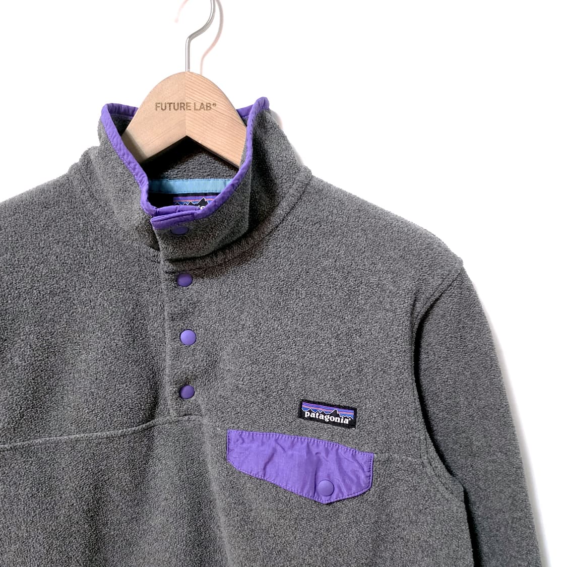 [W/M] 파타고니아 신칠라 스냅티 퍼플 그레이 상품이미지3