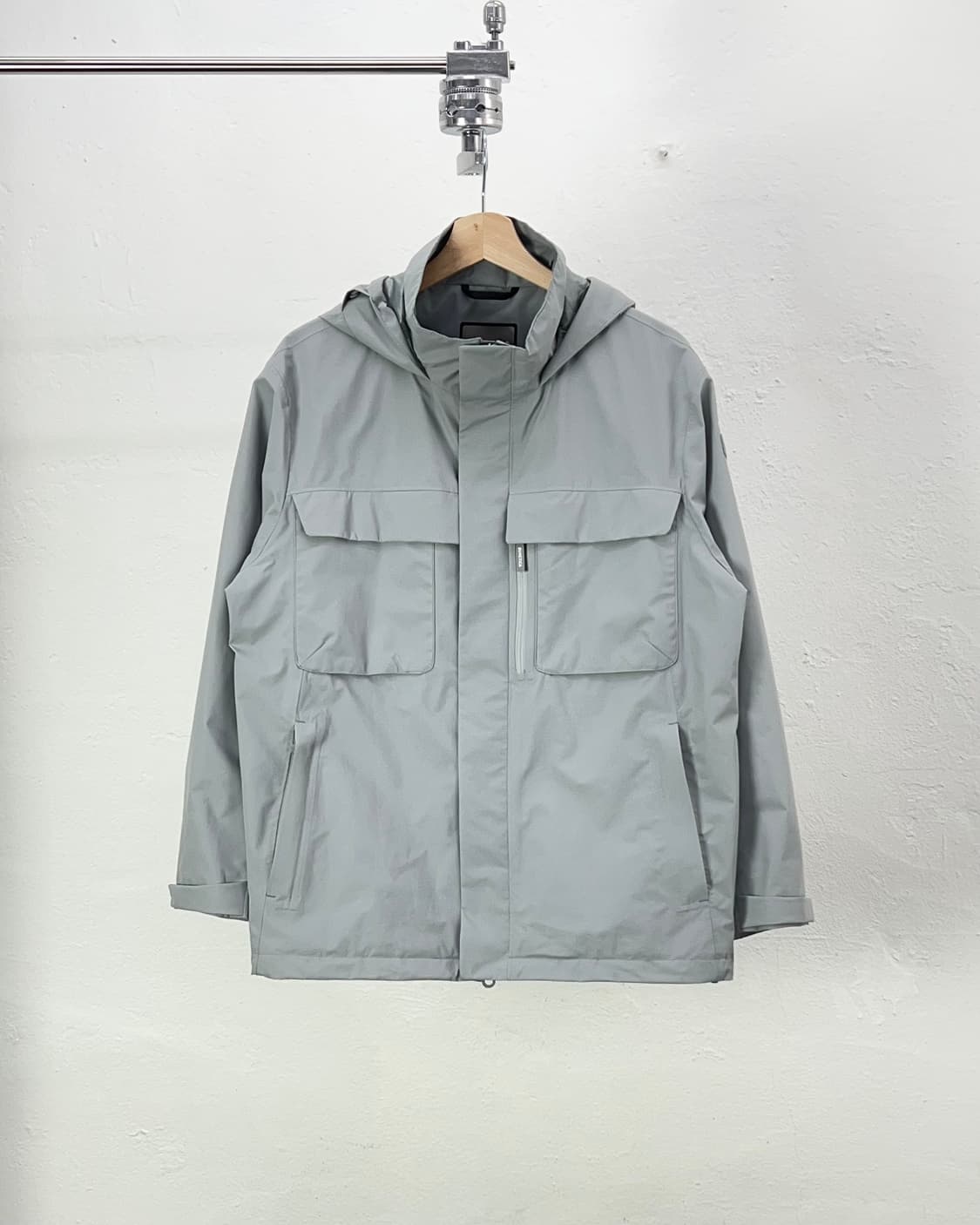듀베디카 그레이 고어텍스 아웃포켓 카레지네 후드 자켓 상품이미지1