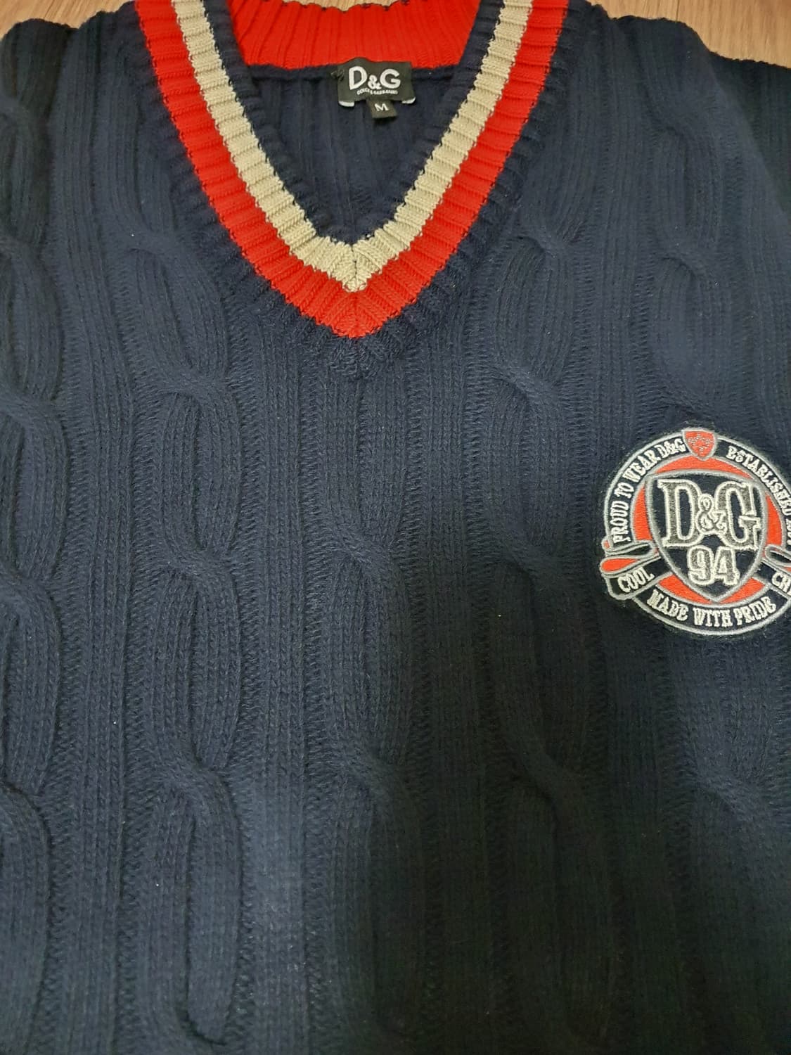 D&G Prepy Sweater 돌체앤가바나 프레피룩 니트 상품이미지3