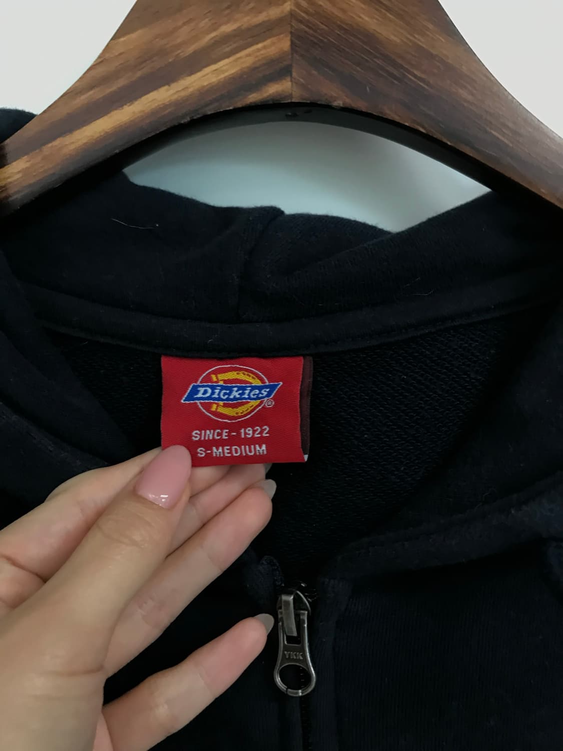 디키즈 자수로고 네이비 후드집업 상품이미지7