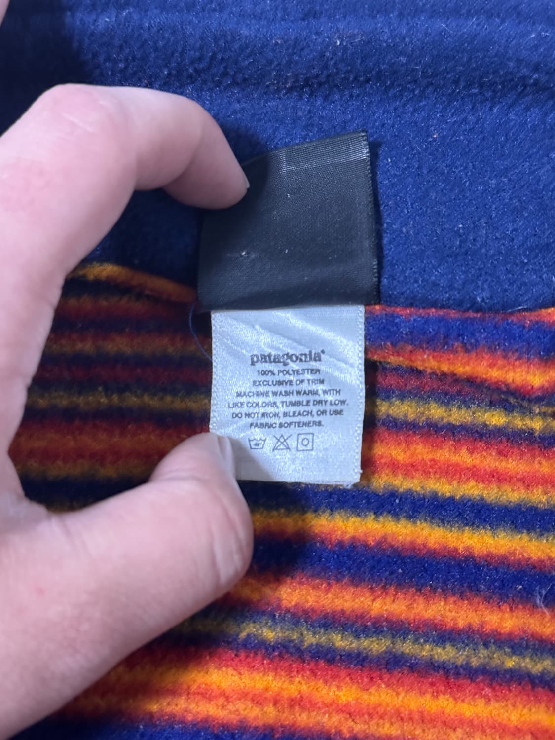 90s 파타고니아 캐필린 반집업 플리스 상품이미지5