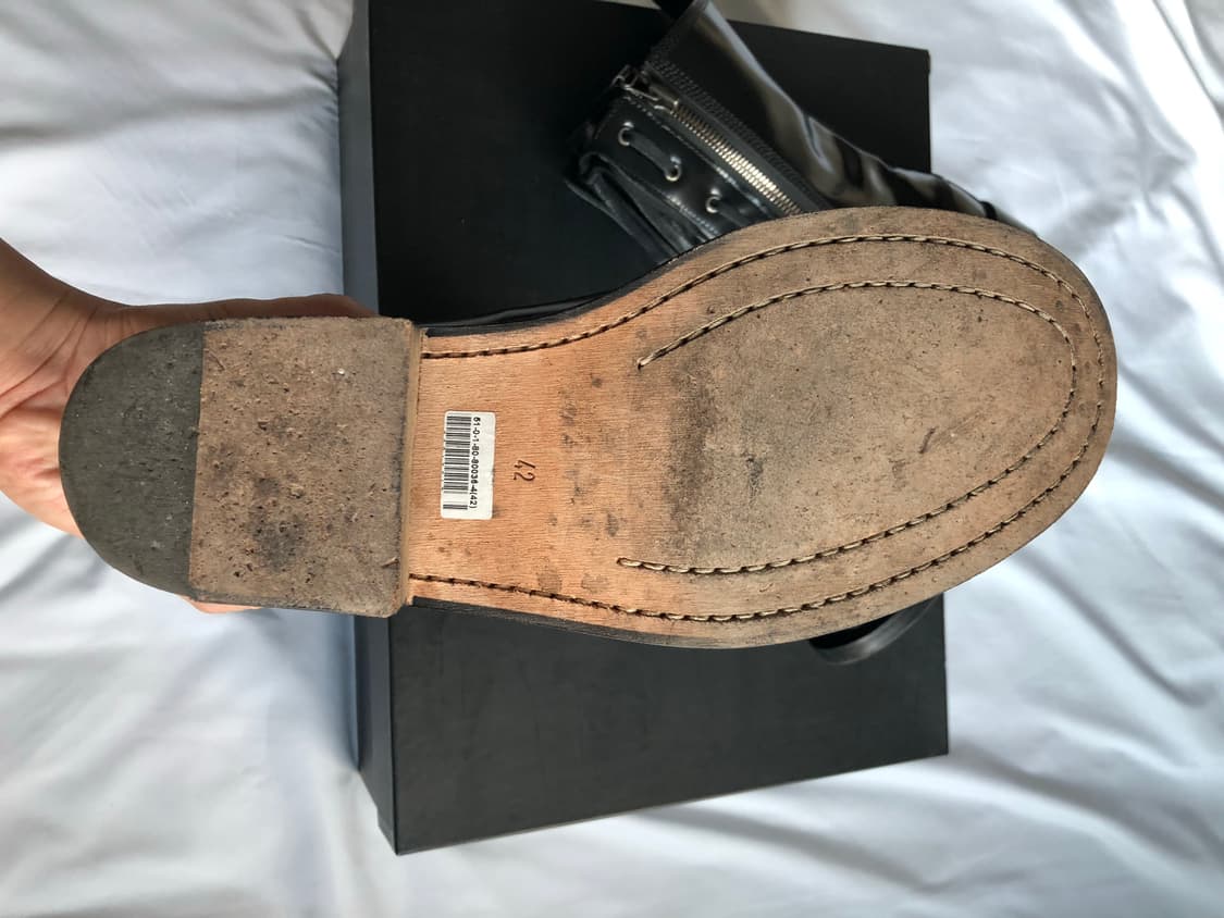 [42] 발망 balmain 초판 사이드지퍼 레인저부츠 상품이미지9